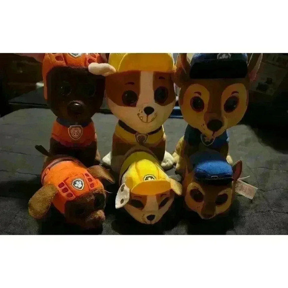 Ty Paw Patrol Plush Set of 6 - Picture 2 of 4